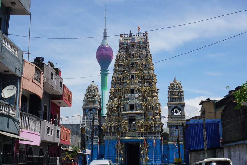 Colombo Sri Lanka - Tempel - Reiseblog Bravegirls