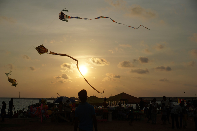 Sri Lanka Colombo Reise - Galle Face Green - Reiseblog Bravegirls