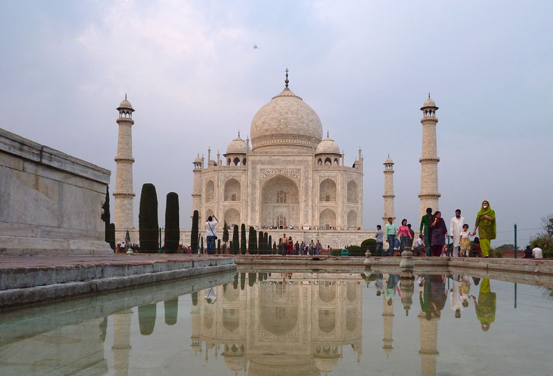 Reisebericht Indien Taj Mahal Agra - Reiseblog Bravebird