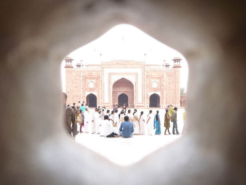 Taj Mahal Indien Agra - Reiseblog Bravegirls