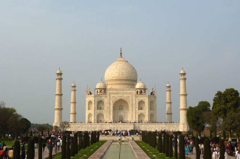 Taj Mahal Palast - Reiseblog Bravegirls