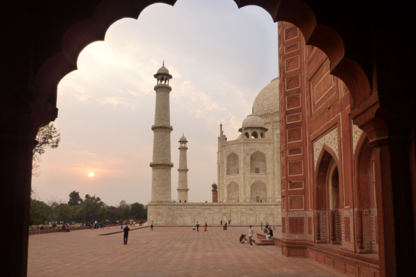 Taj Mahal Indien Reisebericht - Reiseblog Bravebird