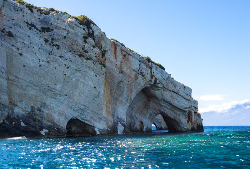 Grotte Kap Skinari auf Zakynthos Griechenland - Reiseblog Bravegirls